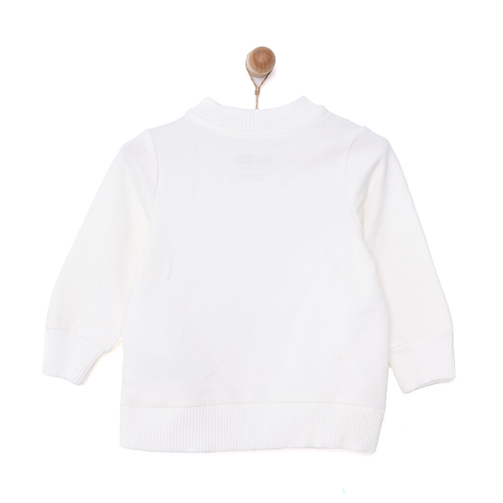 Yenidoğan Kız Kedi Sweatshirt Unisex