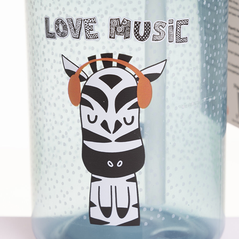 Zebra Desenli Pipetli Matara Suluk PP 430 CC