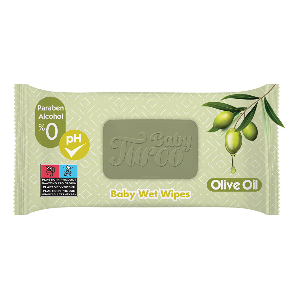 Zeytinyağlı Bebek Islak Mendil 24x90 Adet