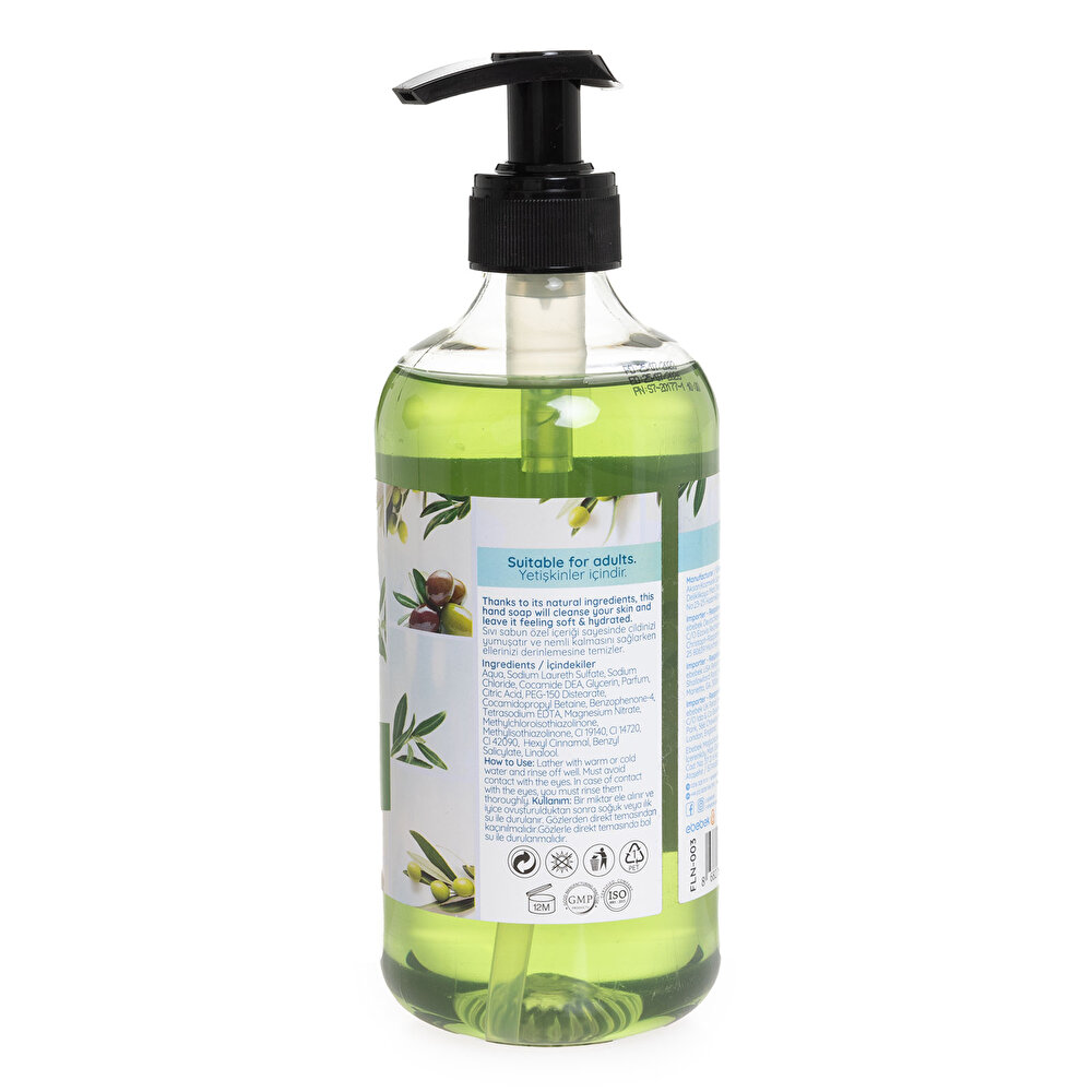 Zeytinyağlı Sıvı Sabun 500ml