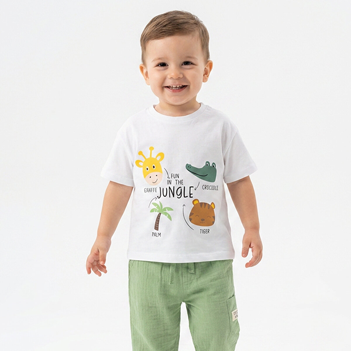 HelloBaby Safari Adventure Tshirt - ebebek