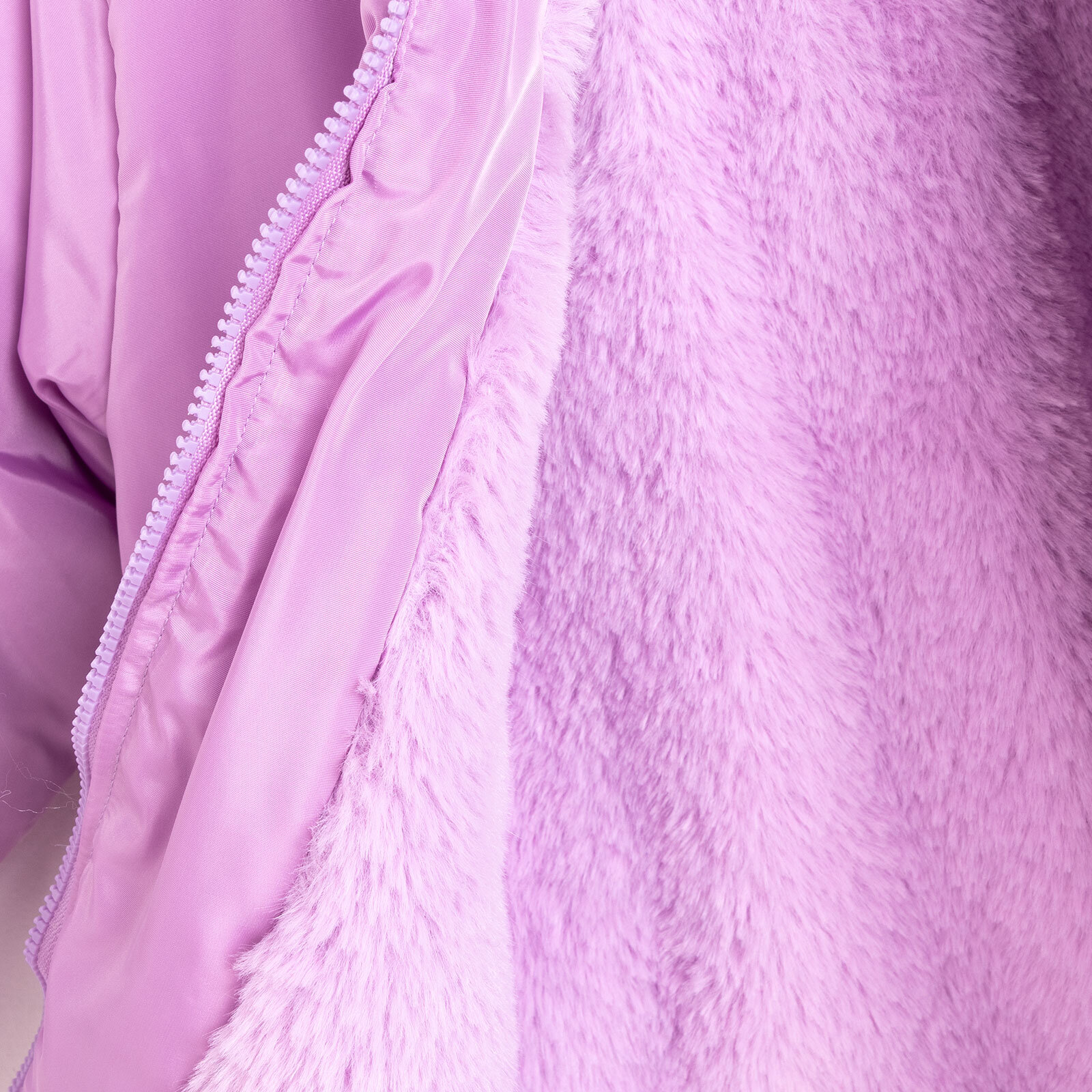 Kız Bebek Kapüşonlu Mont Micro Kumaş Fermuarlı Non-Basic Hakim Yaka Uzun Kol Kız Bebek Kapüşonlu Mont Micro Kumaş Fermuarlı Non-Basic Hakim Yaka Uzun Kol