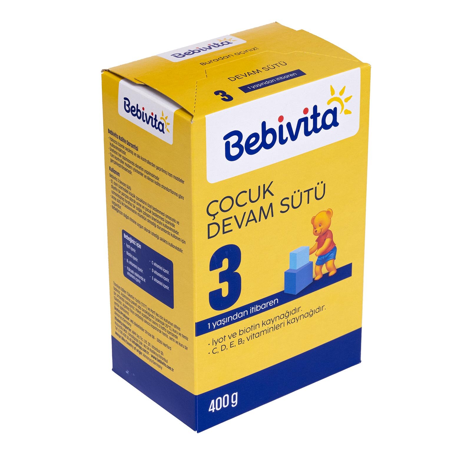 Bebek Sütü 400gr Bebek Sütü 400gr