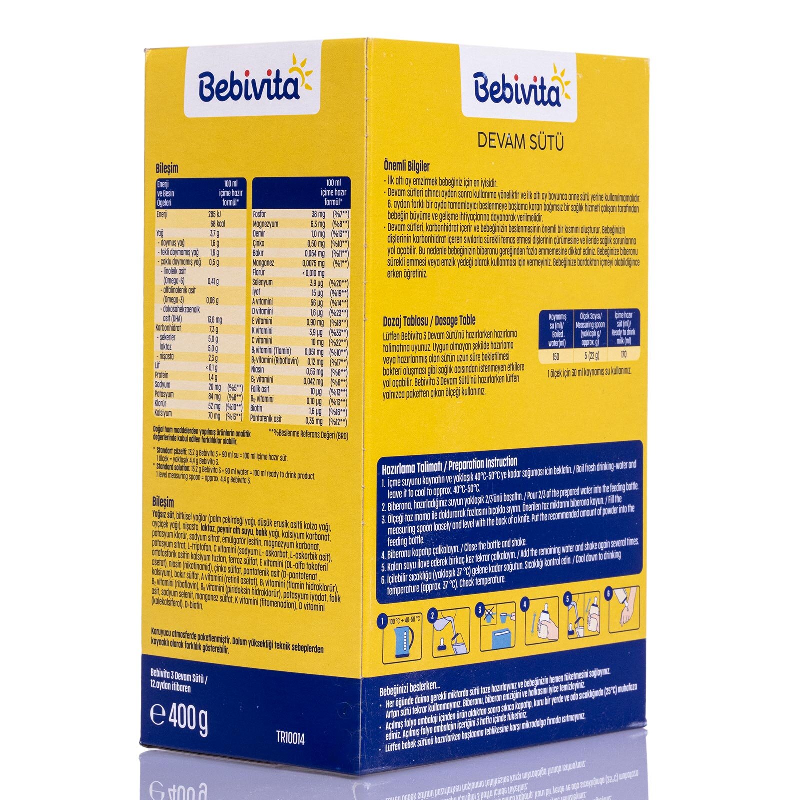 Bebek Sütü 400gr Bebek Sütü 400gr