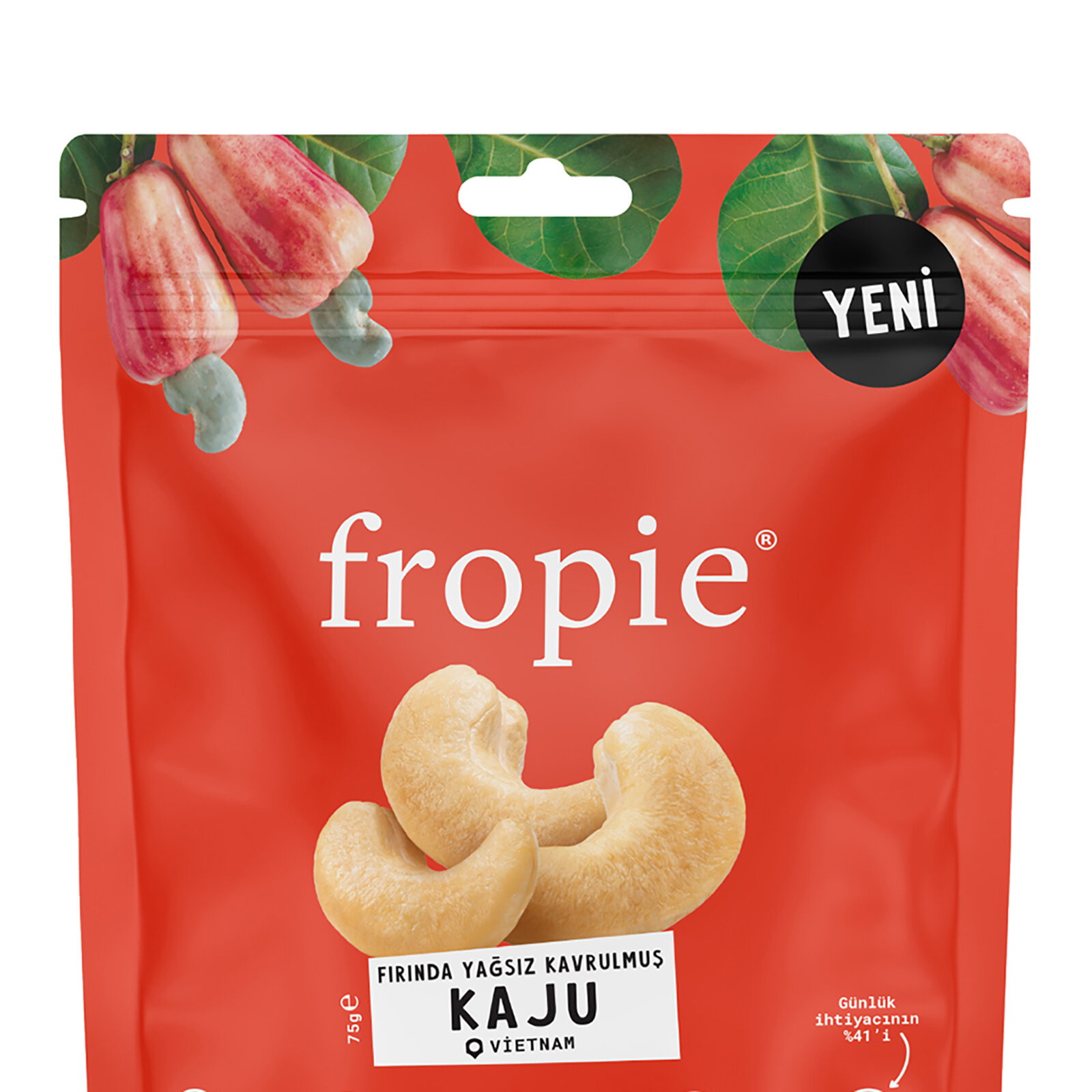 Yağsız Fırında Kavrulmuş Zarsız Kaju 75 gr Yağsız Fırında Kavrulmuş Zarsız Kaju 75 gr