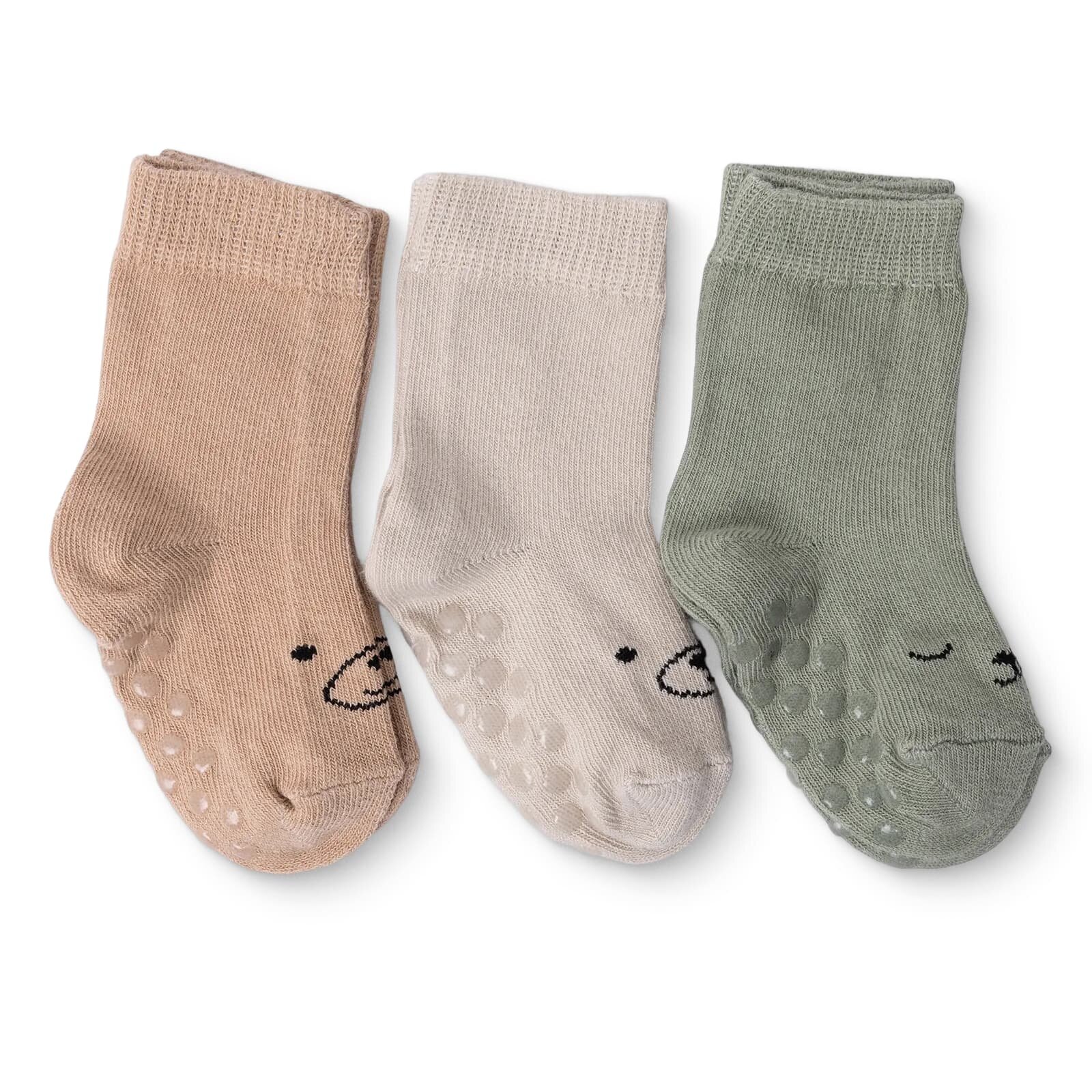 , 3lü Kaydırmaz Çorap