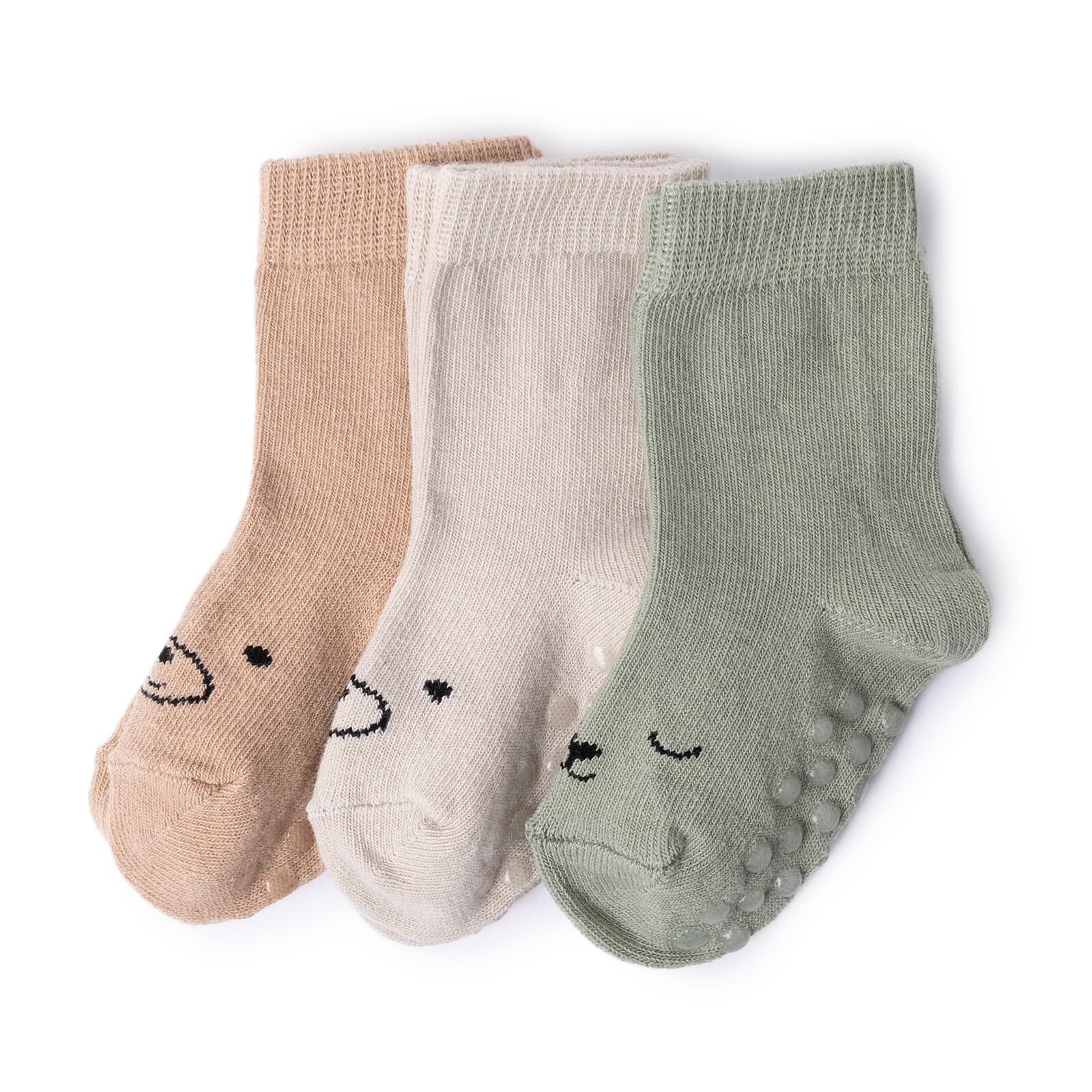 , 3lü Kaydırmaz Çorap