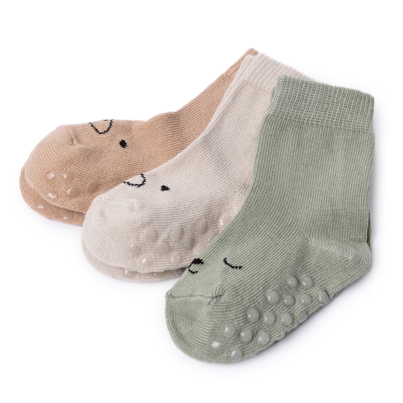 , 3lü Kaydırmaz Çorap