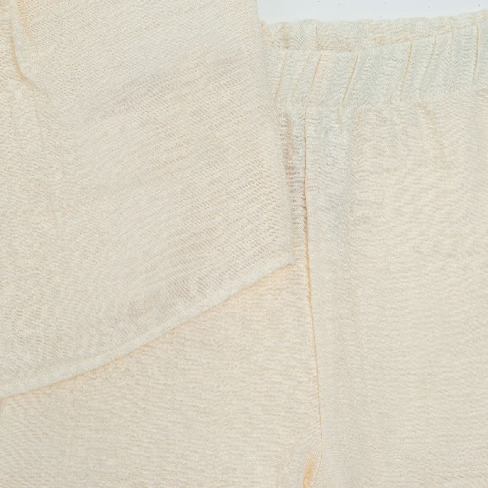 Kız Bebek Bluz-Şort Müslin Bisiklet Yaka Atlet Kol Reçme Paça Kız Bebek Bluz-Şort Müslin Bisiklet Yaka Atlet Kol Reçme Paça