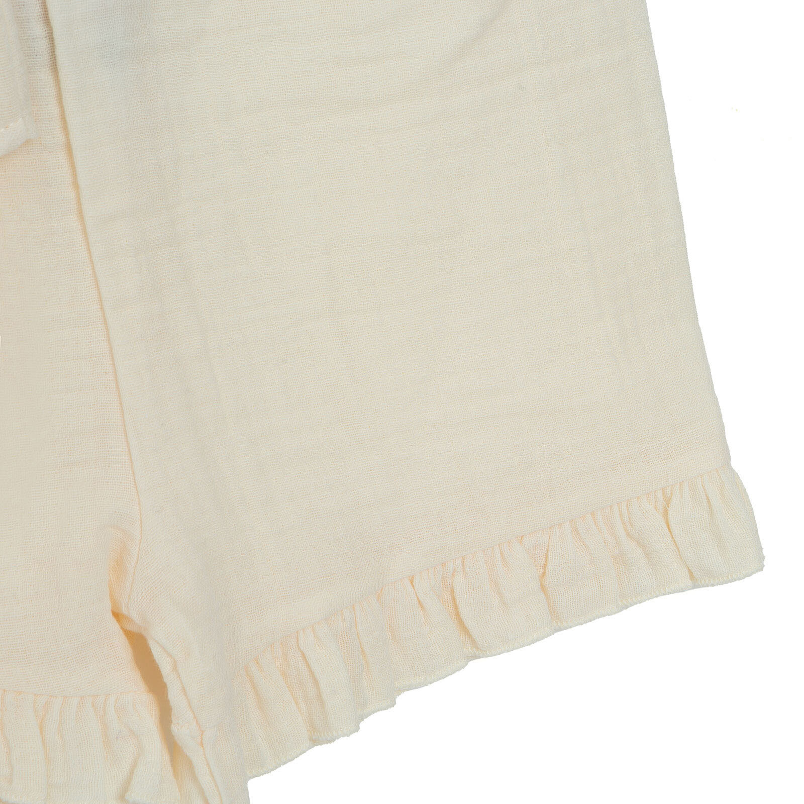 Kız Bebek Bluz-Şort Müslin Bisiklet Yaka Atlet Kol Reçme Paça Kız Bebek Bluz-Şort Müslin Bisiklet Yaka Atlet Kol Reçme Paça