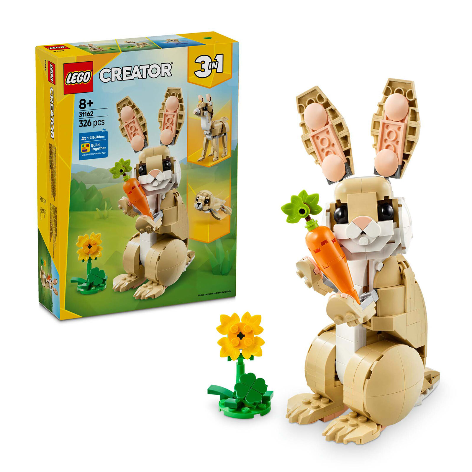 ® Creator 3’ü 1 Arada Sevimli Tavşan Oyun Seti 31162 ® Creator 3’ü 1 Arada Sevimli Tavşan Oyun Seti 31162