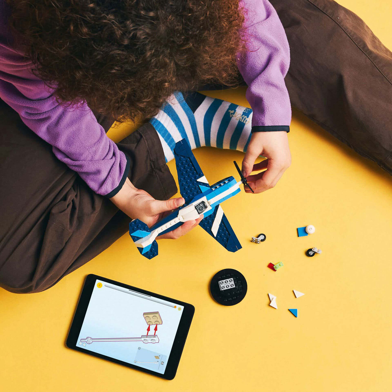 ® Creator 3'ü 1 Arada Uçak: Yarış Uçağı Araç Oyun Seti 31160