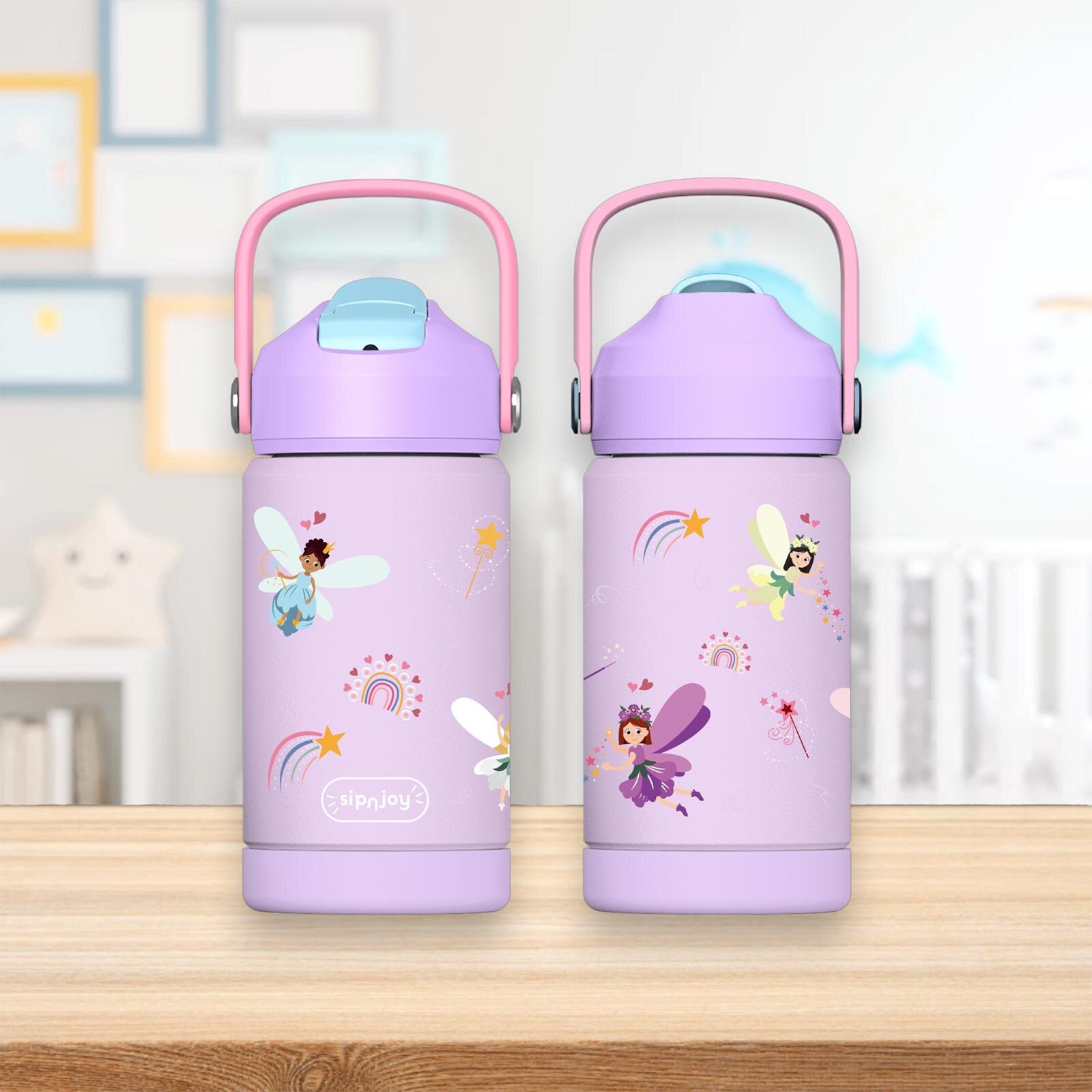 - FlipSip Çocuk Su Termosu | 360 ml - Fairy Sparkle