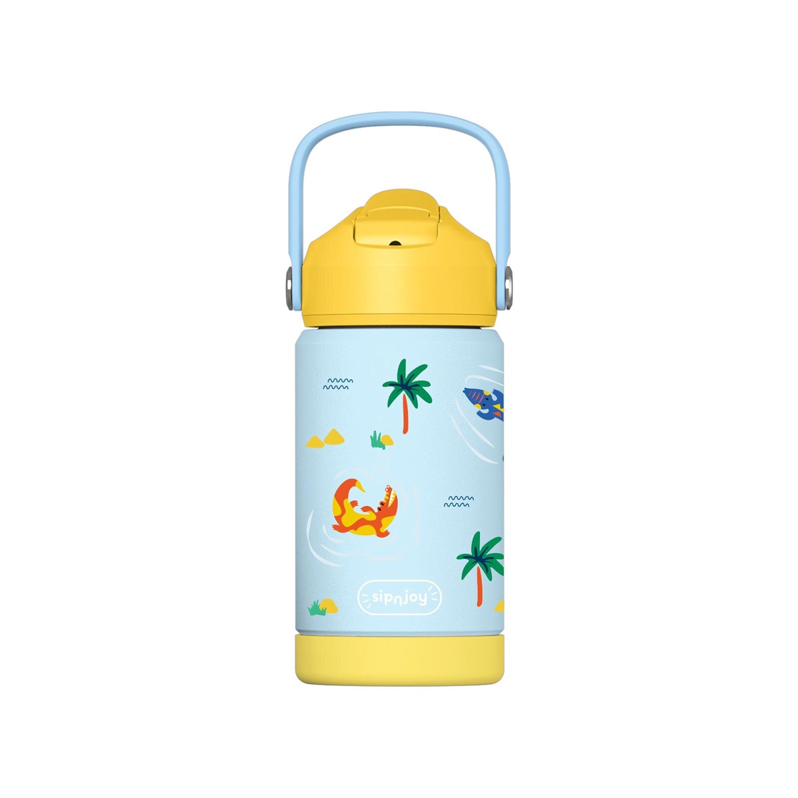 - FlipSip Çocuk Su Termosu | 360 ml - Snappy Croc