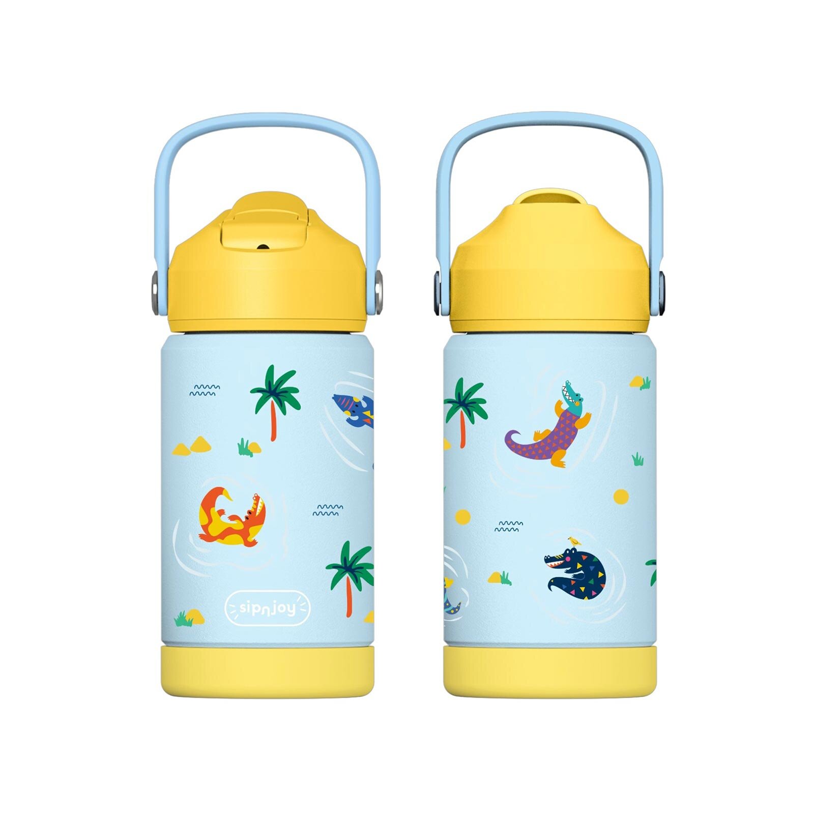 - FlipSip Çocuk Su Termosu | 360 ml - Snappy Croc