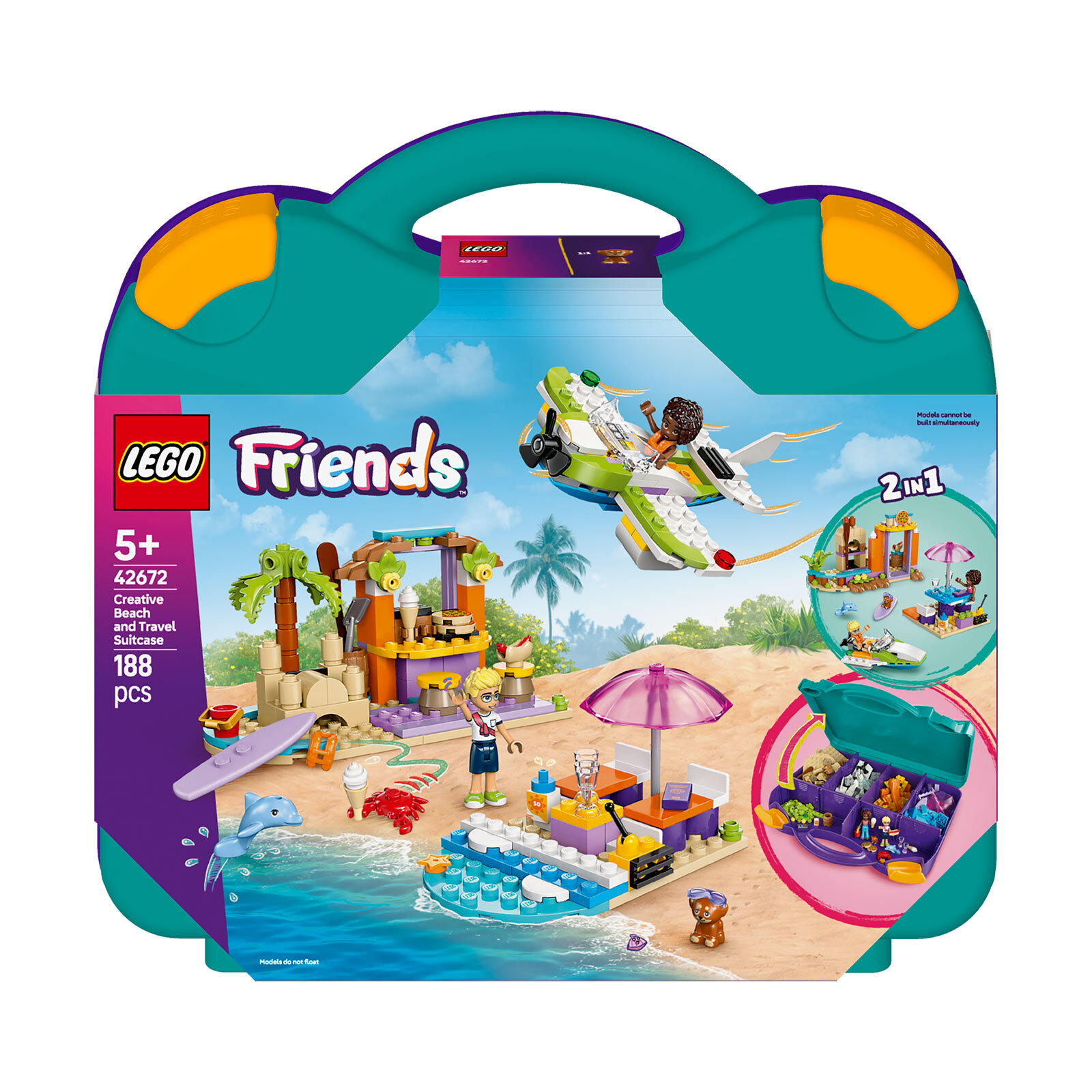 ® Friends Yaratıcı Plaj ve Seyahat Bavulu İnşa Edilebilen Oyuncak Seti 42672 ® Friends Yaratıcı Plaj ve Seyahat Bavulu İnşa Edilebilen Oyuncak Seti 42672
