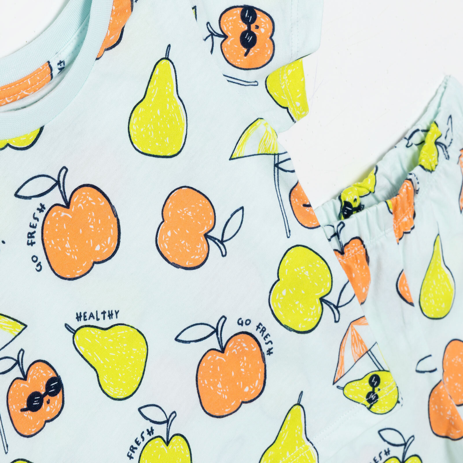 , Kısa Kol Pijama Takımı