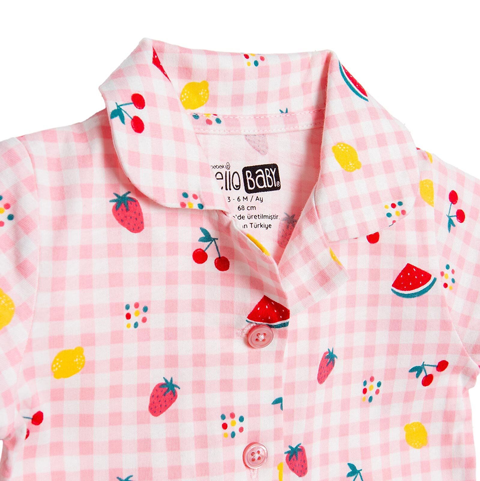 , Kısa Kol Pijama Takımı