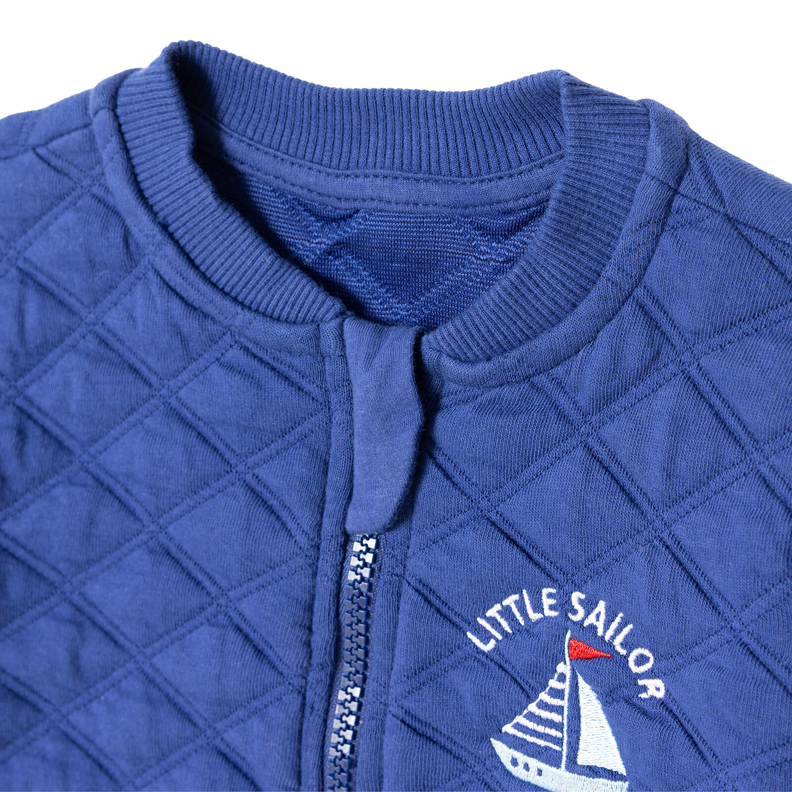 Erkek Bebek Little Sailor Hırka Kapitone Örme Bisiklet Yaka Uzun Kol Erkek Bebek Little Sailor Hırka Kapitone Örme Bisiklet Yaka Uzun Kol