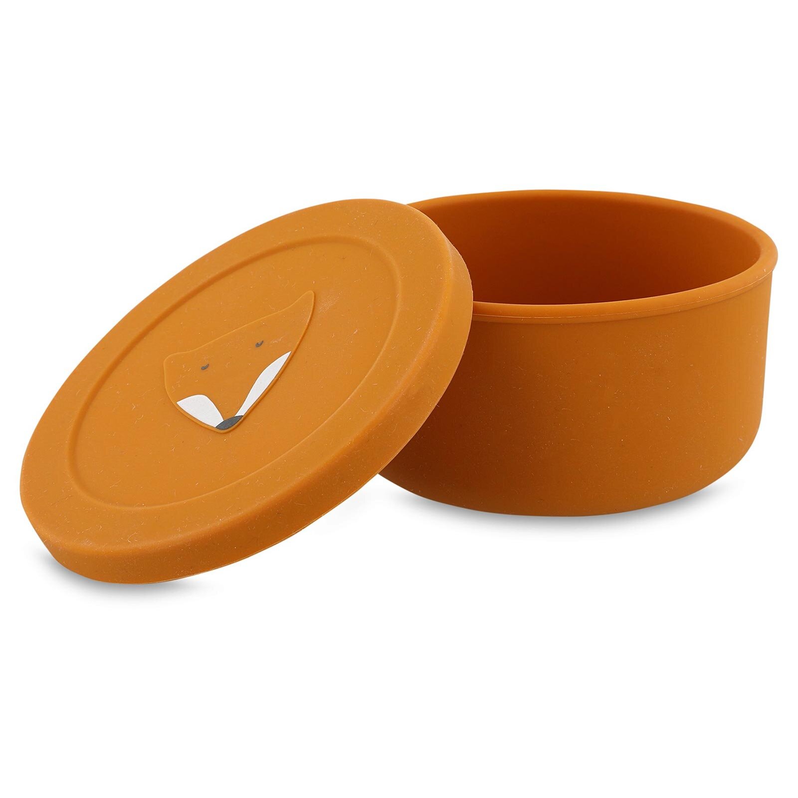 -Mr.Fox-Silikon Kapaklı Atıştırmalık Kabı -Mr.Fox-Silikon Kapaklı Atıştırmalık Kabı