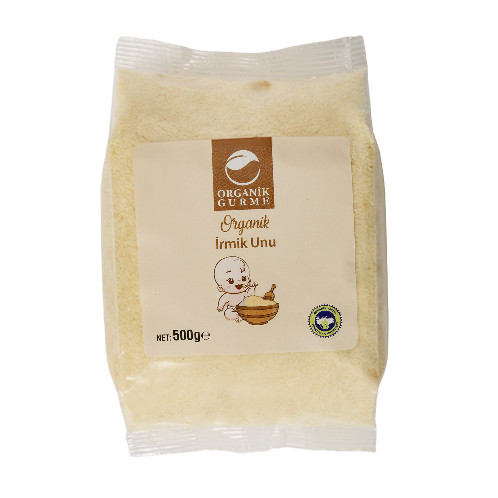 ORGANİK BEBEK İRMİĞİ 250 GR ORGANİK BEBEK İRMİĞİ 250 GR