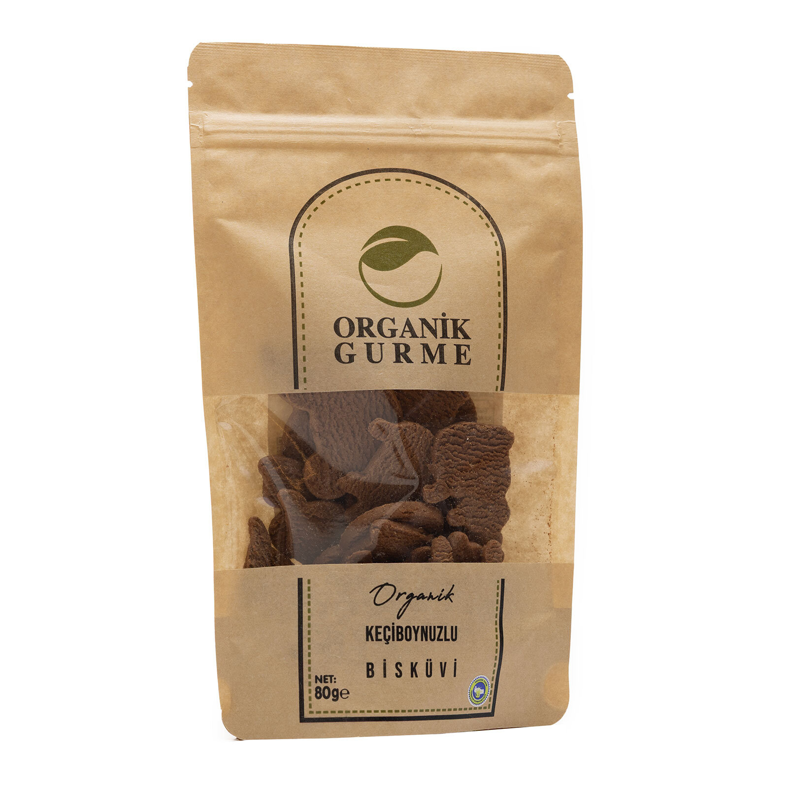&nbsp; ORGANİK KEÇİBOYNUZLU BİSKÜVİ&nbsp; 80 GR