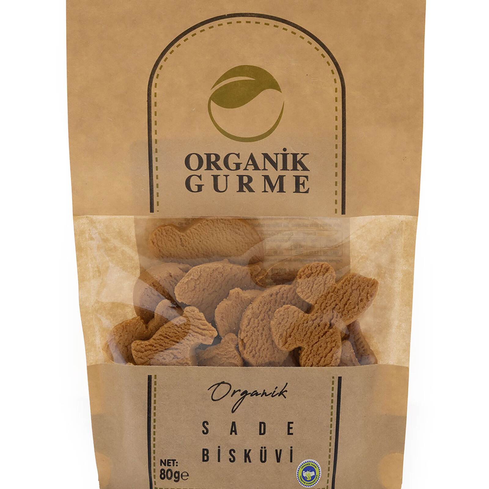&nbsp; ORGANİK&nbsp; SADE BİSKÜVİ&nbsp; 80 GR