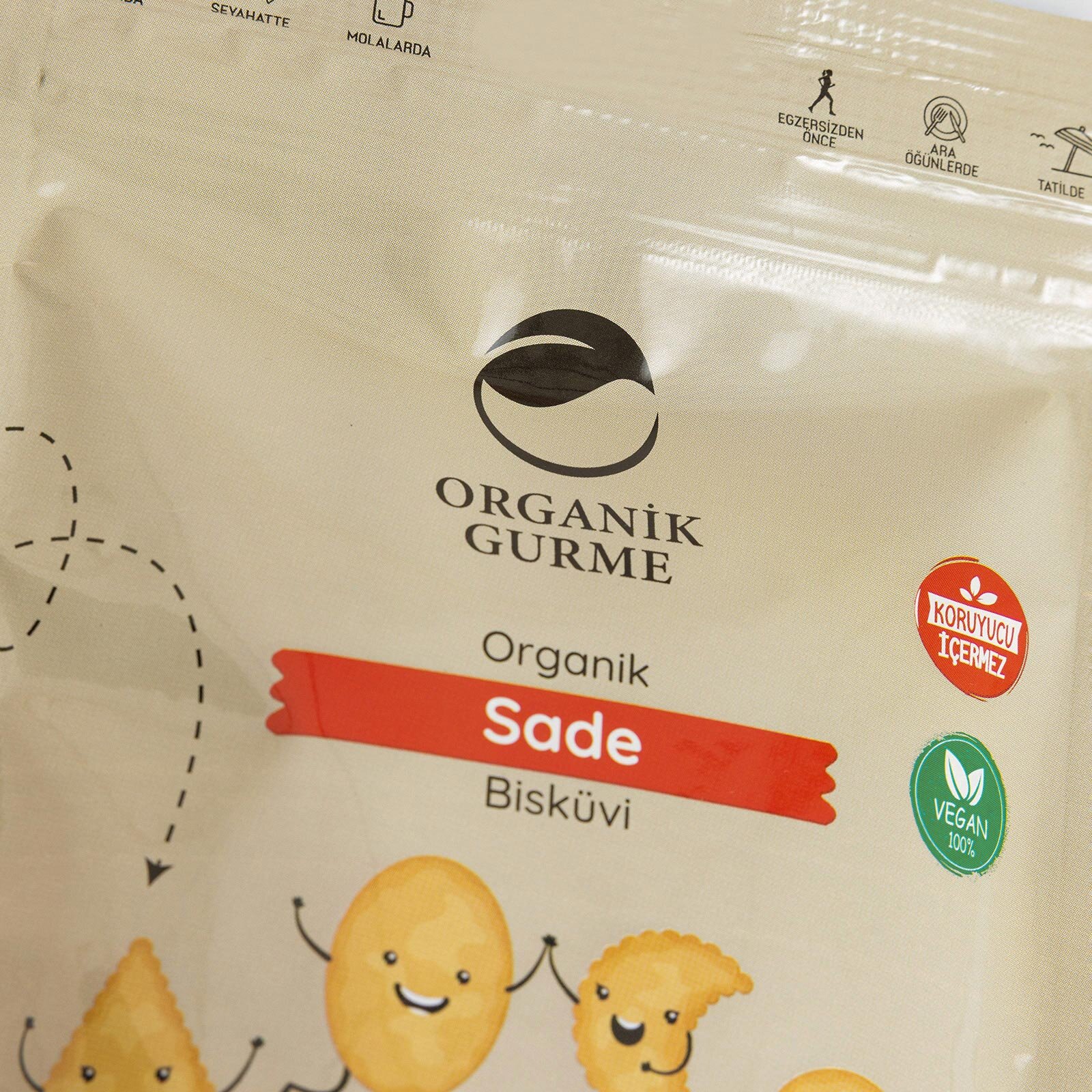 &nbsp; ORGANİK&nbsp; SADE BİSKÜVİ&nbsp; 80 GR