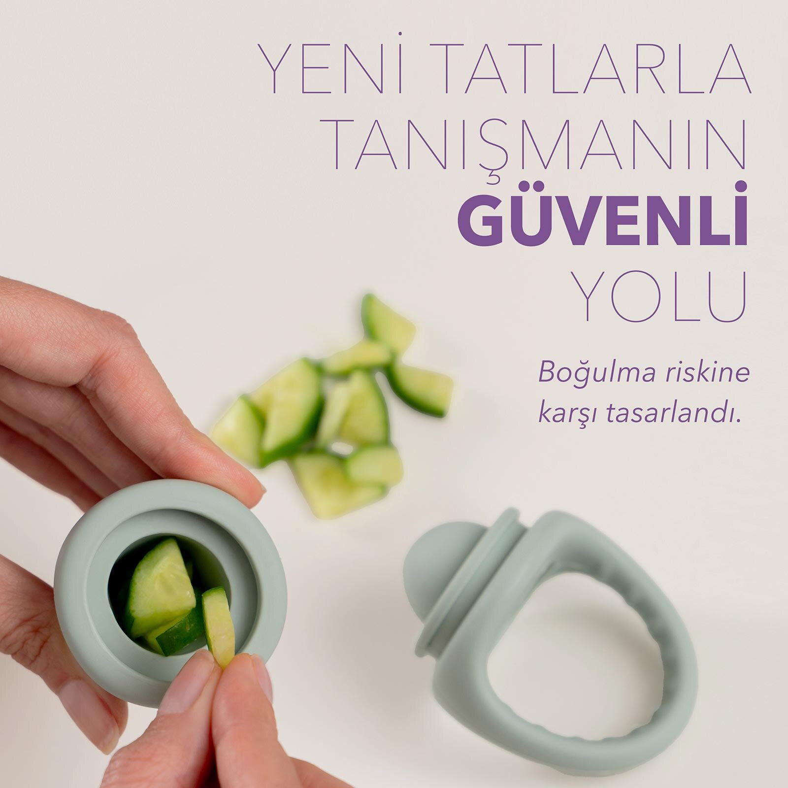 POP-Up Gıda Emziği - Mint POP-Up Gıda Emziği - Mint