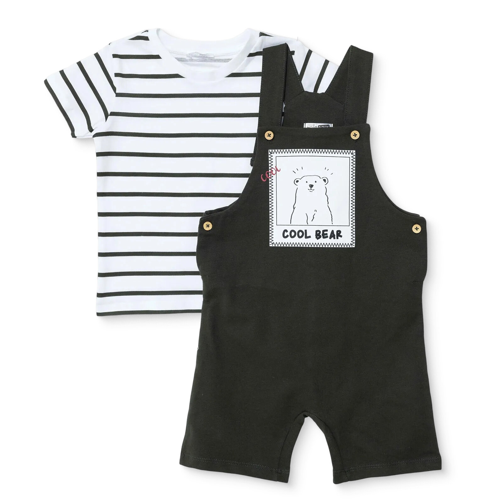 , Şort Salopet-Tshirt