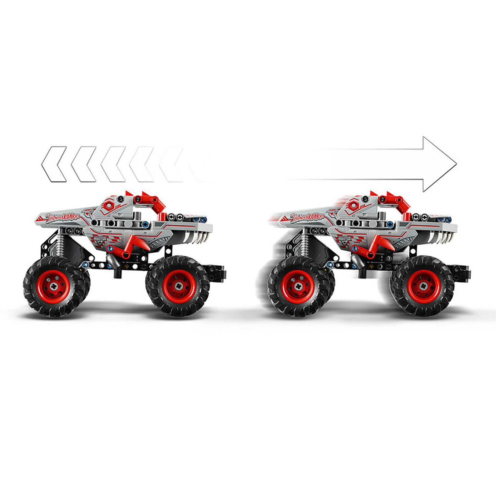 ® Technic Monster Jam™ ThunderROARus™ Çek-Bırak Oyuncak Kamyon 42200