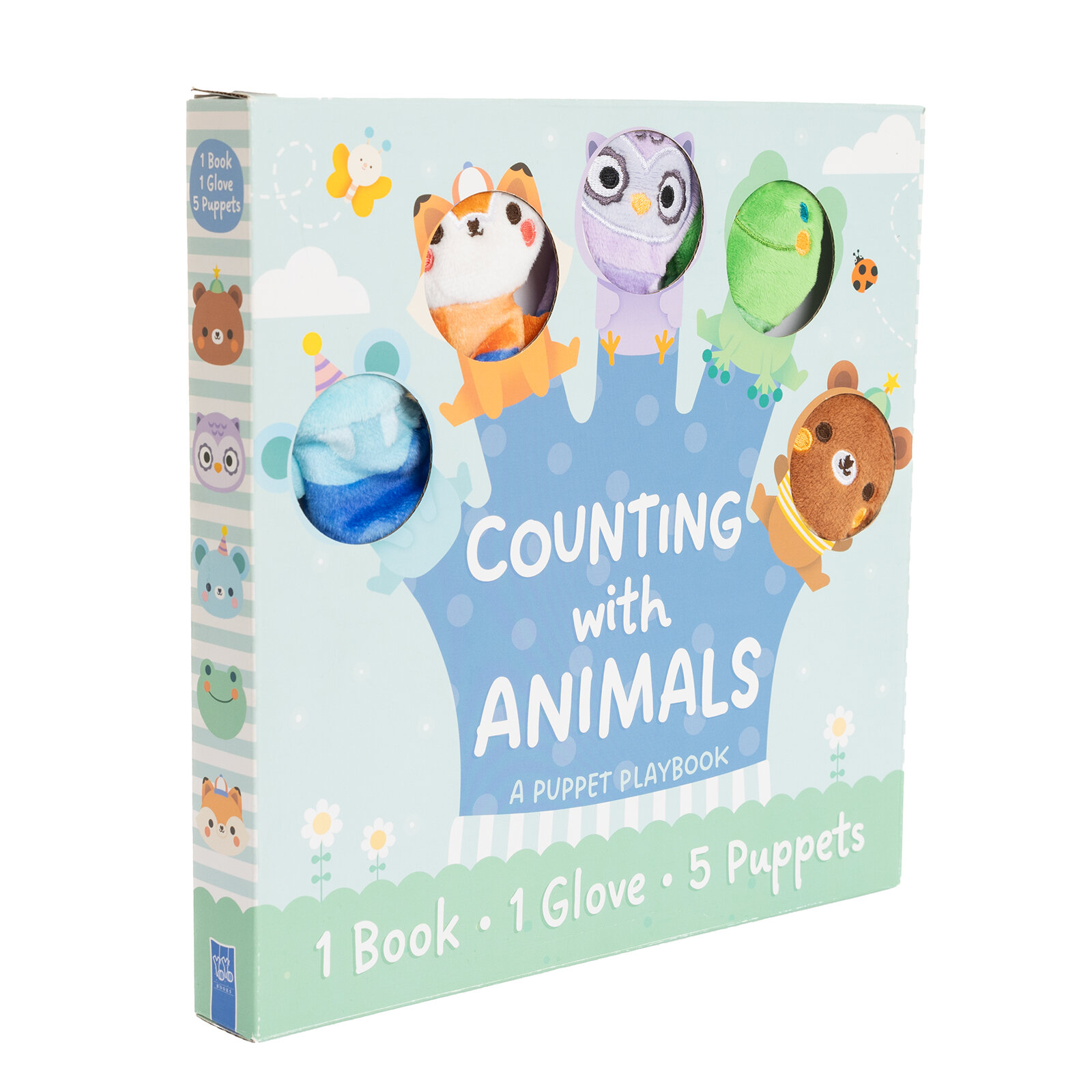 1 Book 1 Glove 5 Puppets: Counting with Animals