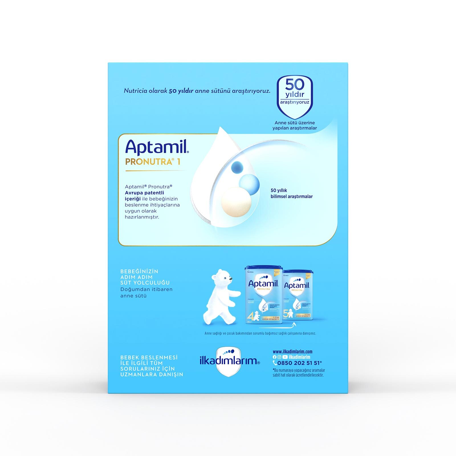 1 Pronutra Bebek Devam Sütü 600 gr. 1 Pronutra Bebek Devam Sütü 600 gr.