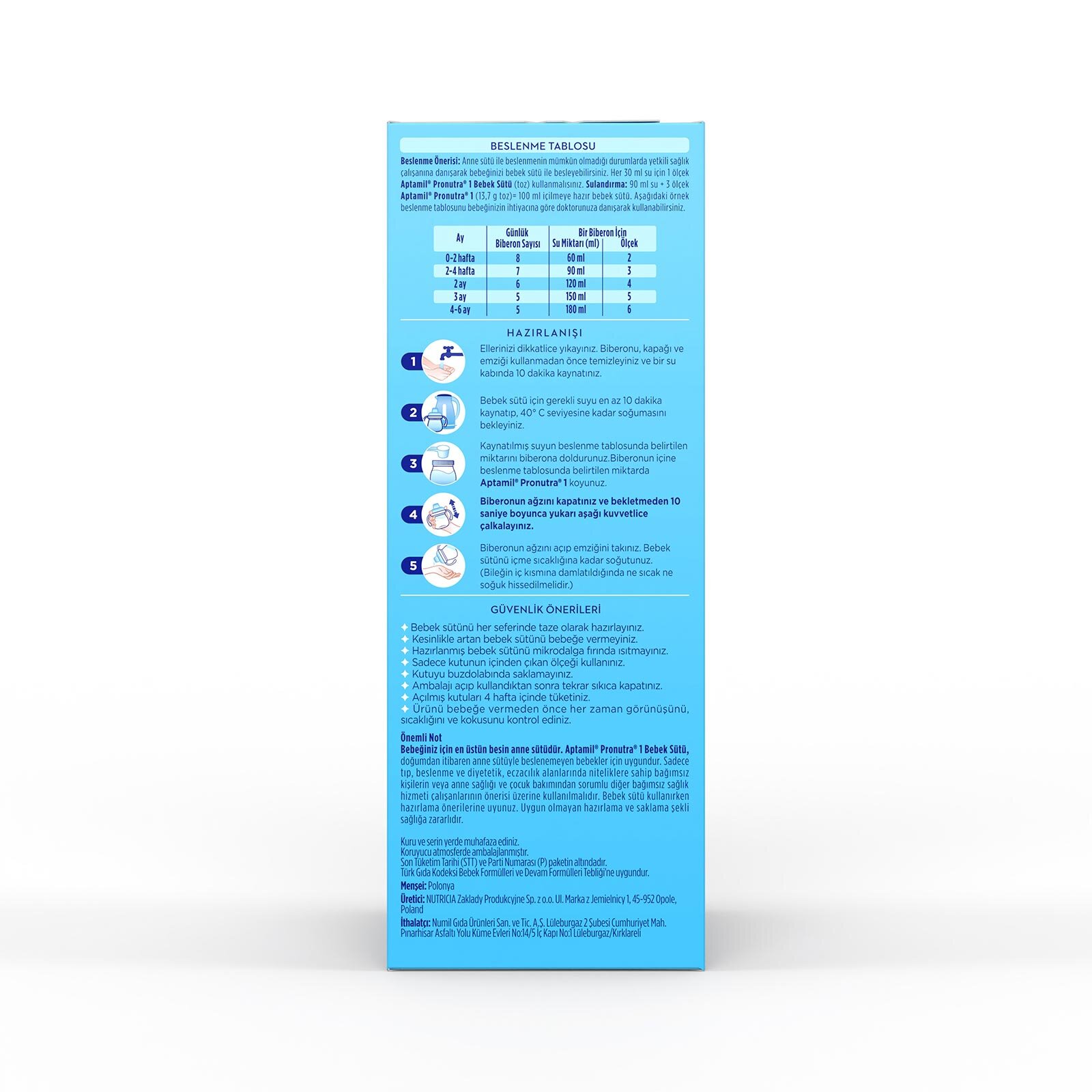 1 Pronutra Bebek Devam Sütü 600 gr. 1 Pronutra Bebek Devam Sütü 600 gr.