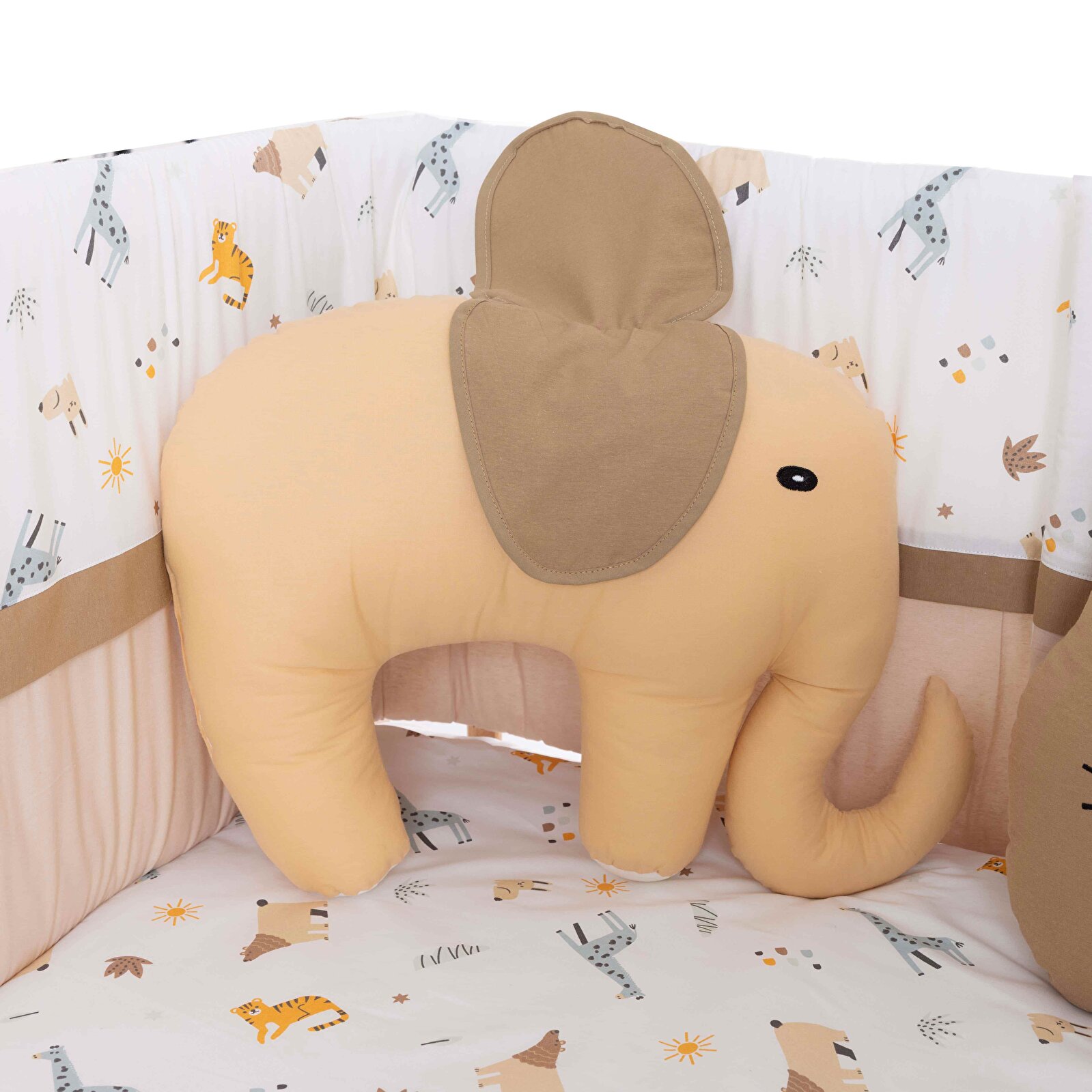 10 Parça Uyku Seti Zoo Kahverengi