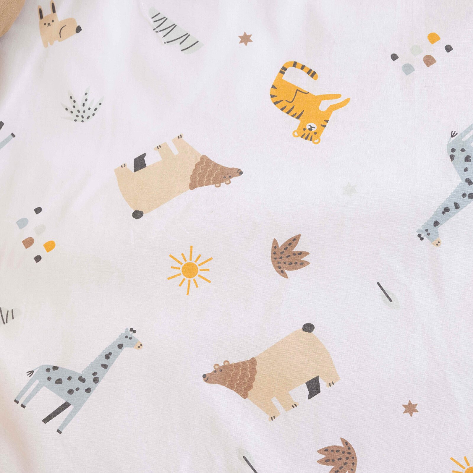 10 Parça Uyku Seti Zoo Kahverengi