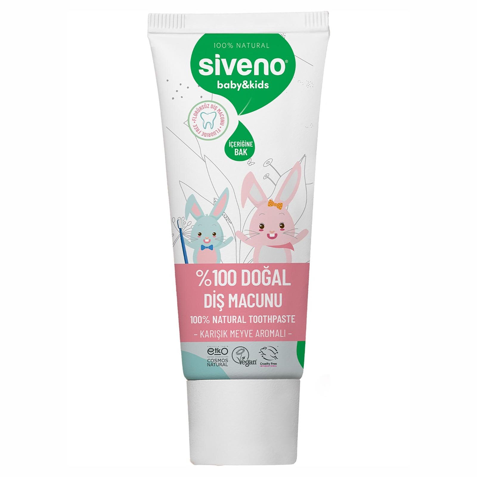%100 Doğal Diş Macunu Baby&Kids 50ml %100 Doğal Diş Macunu Baby&Kids 50ml
