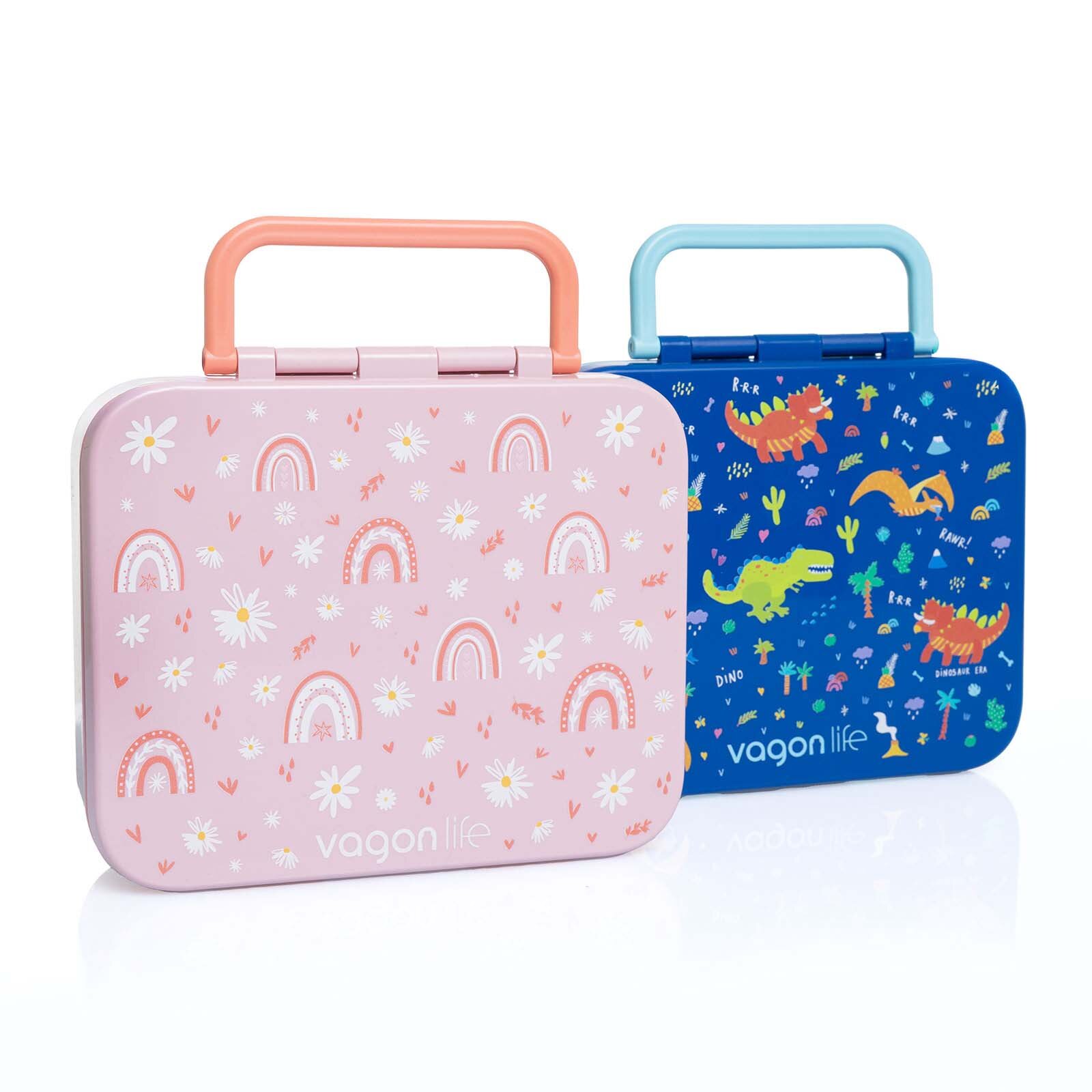 1000 ML Pembe Lunchbox