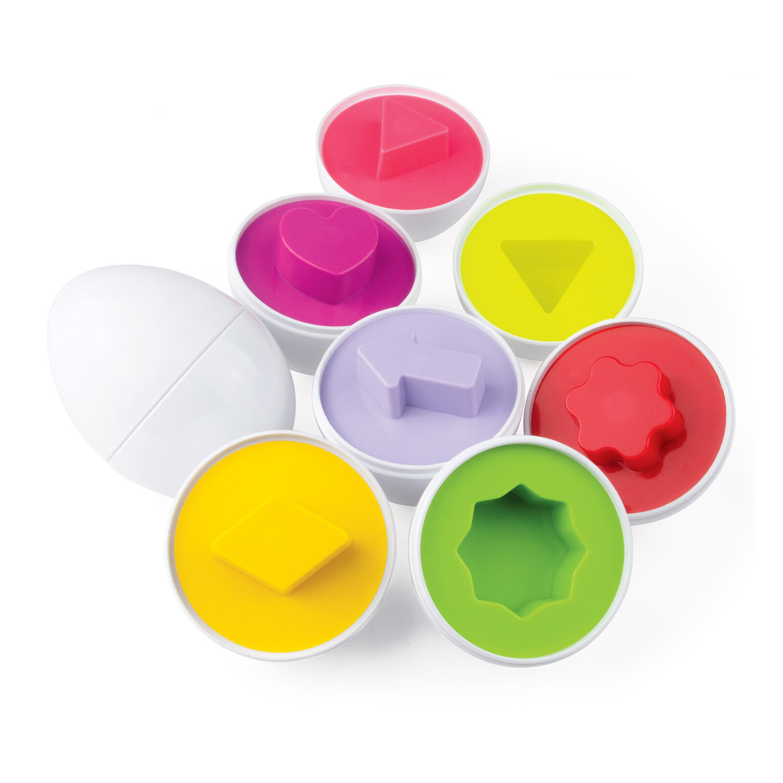 10'lu Geometrik Yumurta Eşleme Oyunu