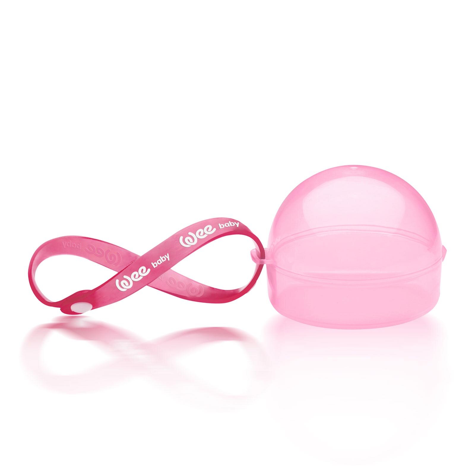 117 Wee Baby Emzik Saklama Kabı Pembe 117 Wee Baby Emzik Saklama Kabı Pembe