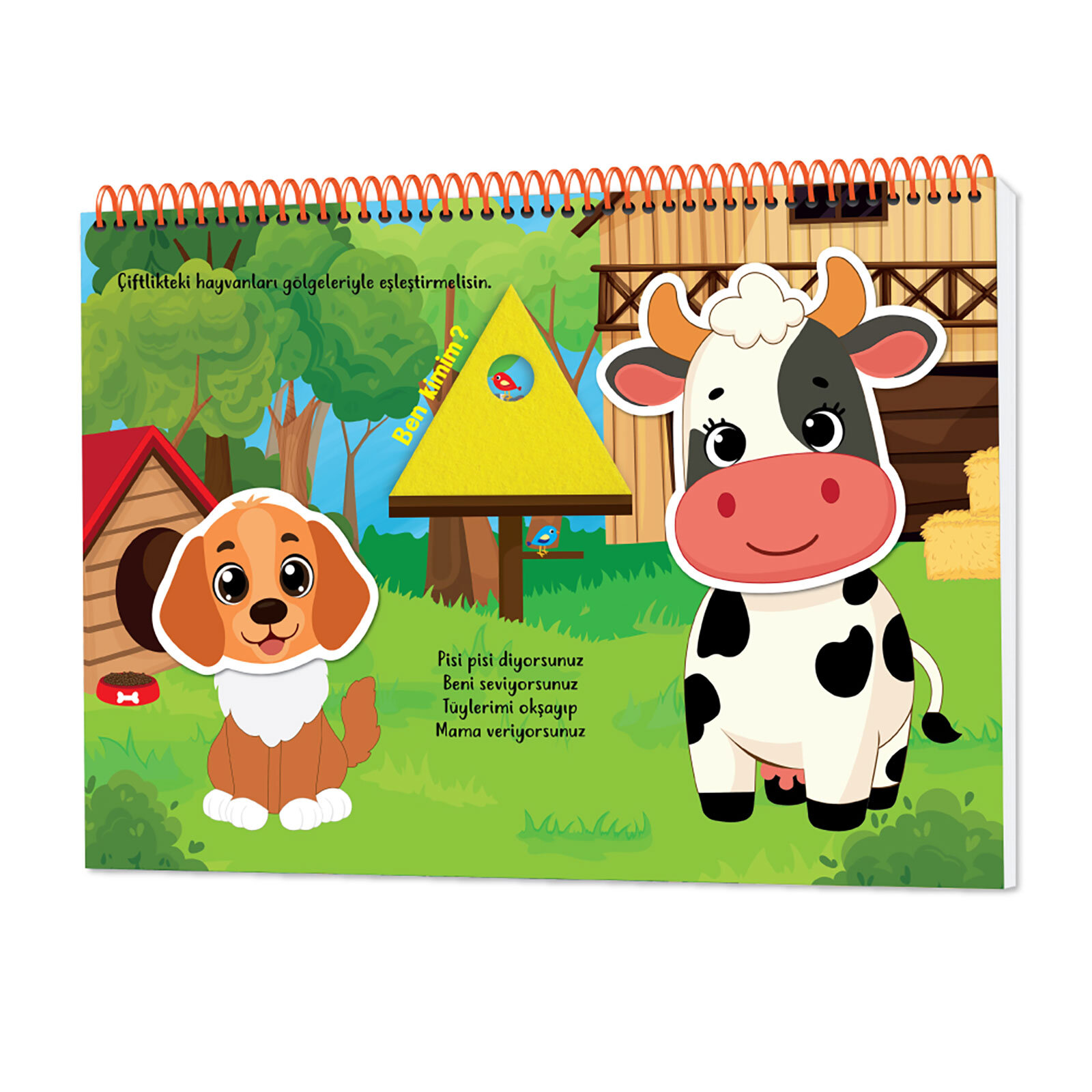 12-20 Ay İlk Cırt Cırtlı - Keçeli Etkinli Kitabım 12-20 Ay İlk Cırt Cırtlı - Keçeli Etkinli Kitabım