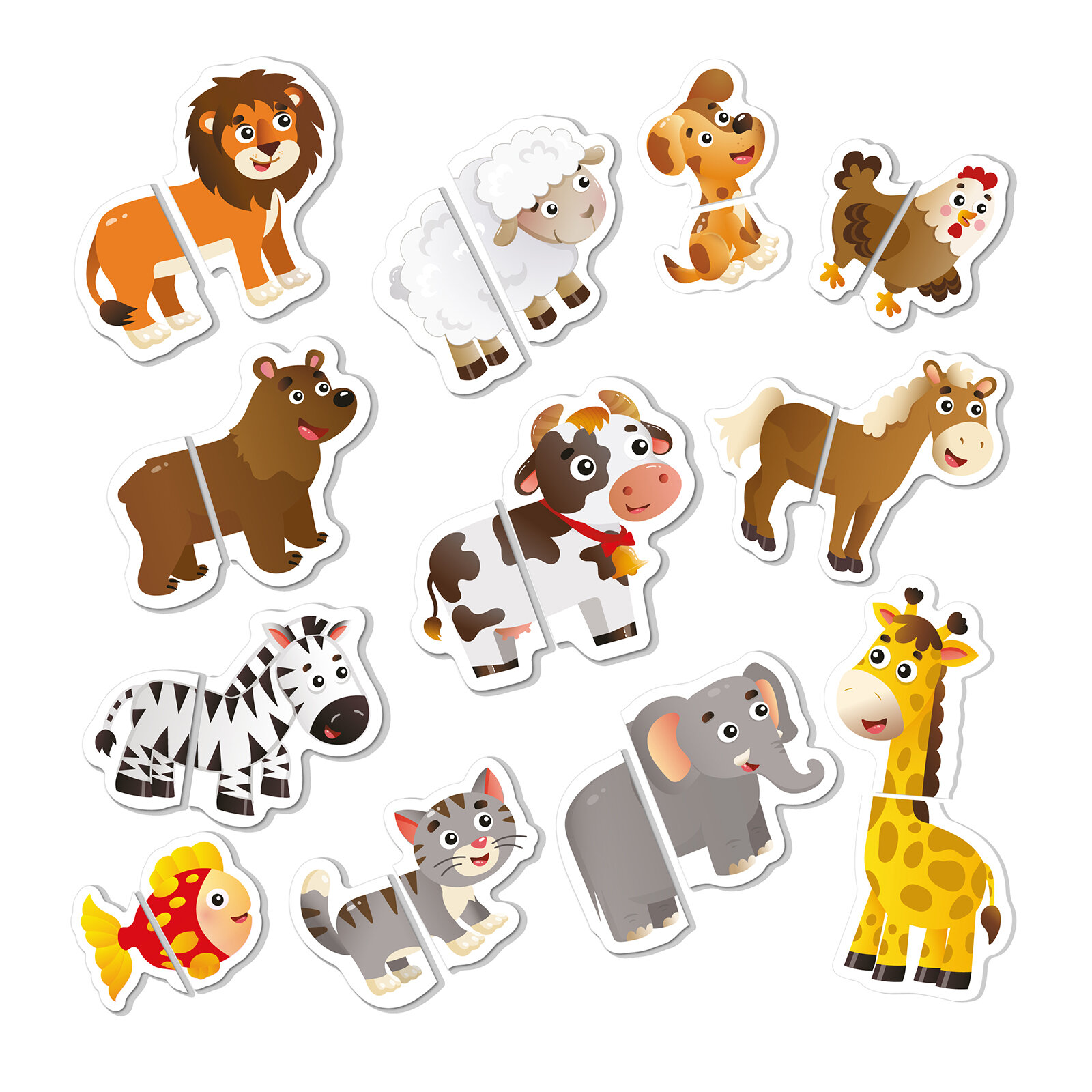 12-36 Ay İlk Magnet Puzzle 12-36 Ay İlk Magnet Puzzle