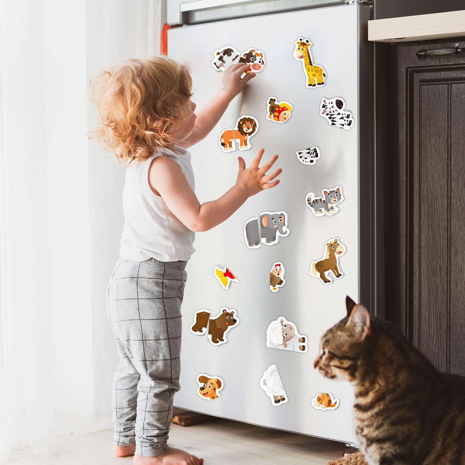 12-36 Ay İlk Magnet Puzzle 12-36 Ay İlk Magnet Puzzle