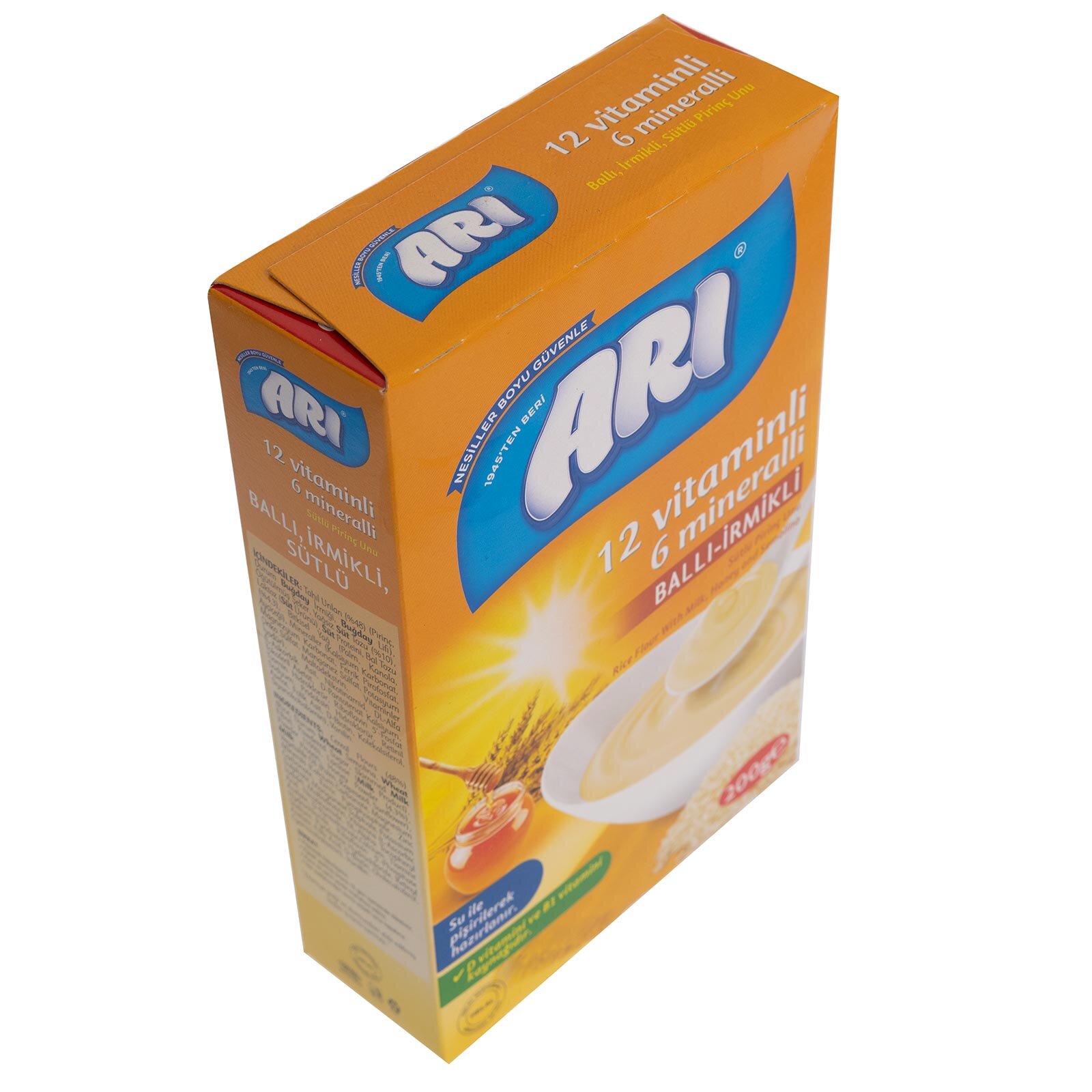 12 Vitaminli 6 Minarelli Ballı İrmikli 200 gr.