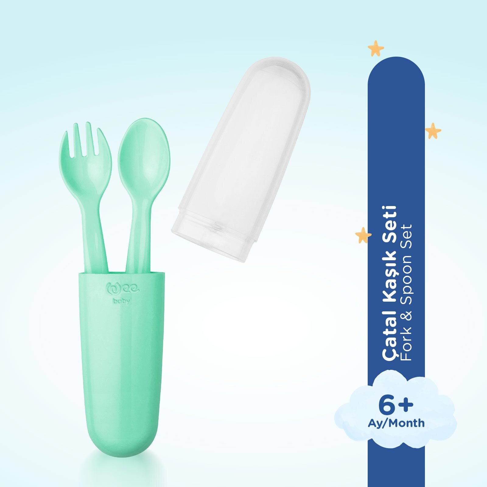 134 Wee Baby Çatal Kaşık Seti 134 Wee Baby Çatal Kaşık Seti