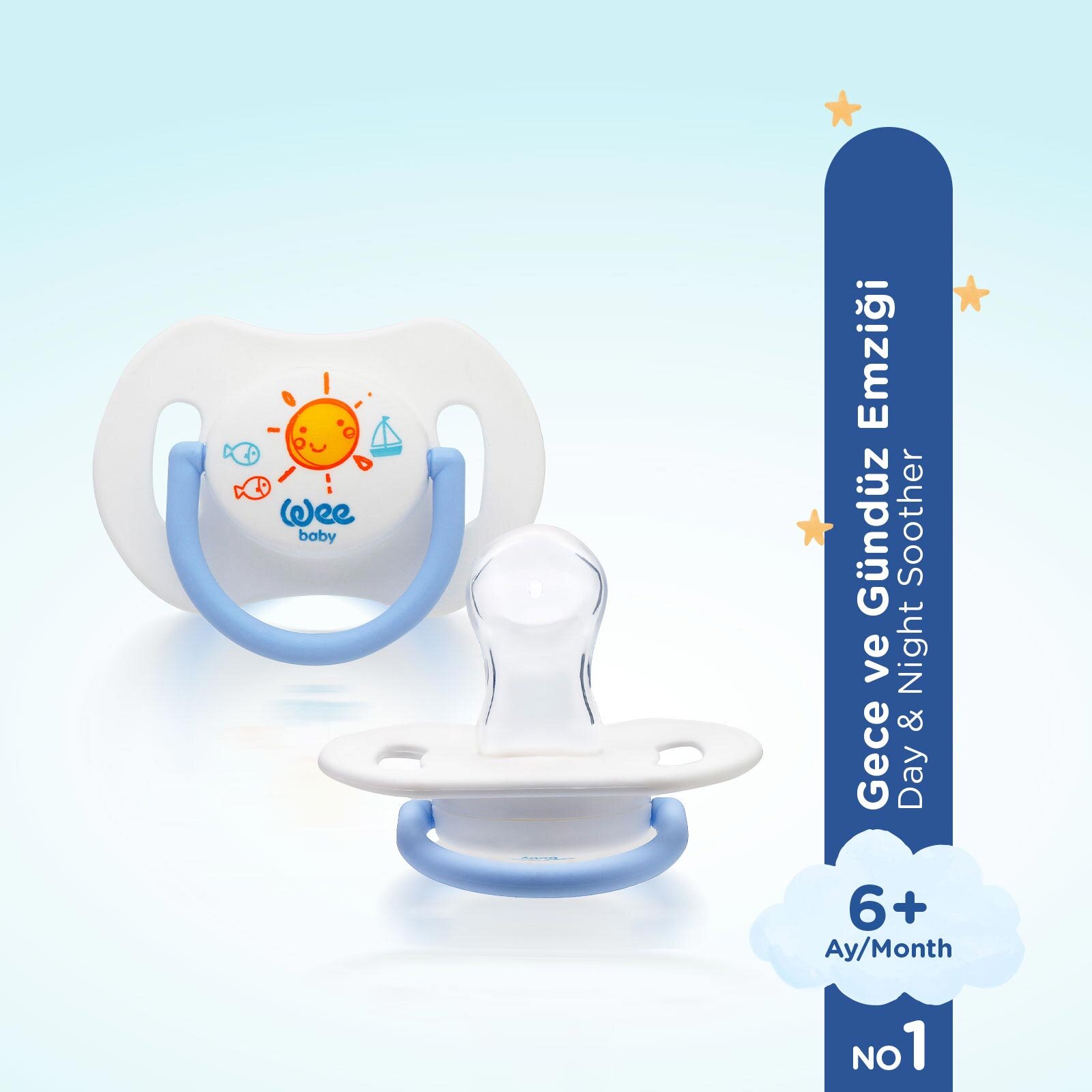 152 Wee Baby  Gece Gündüz Emz.No1 Mavi