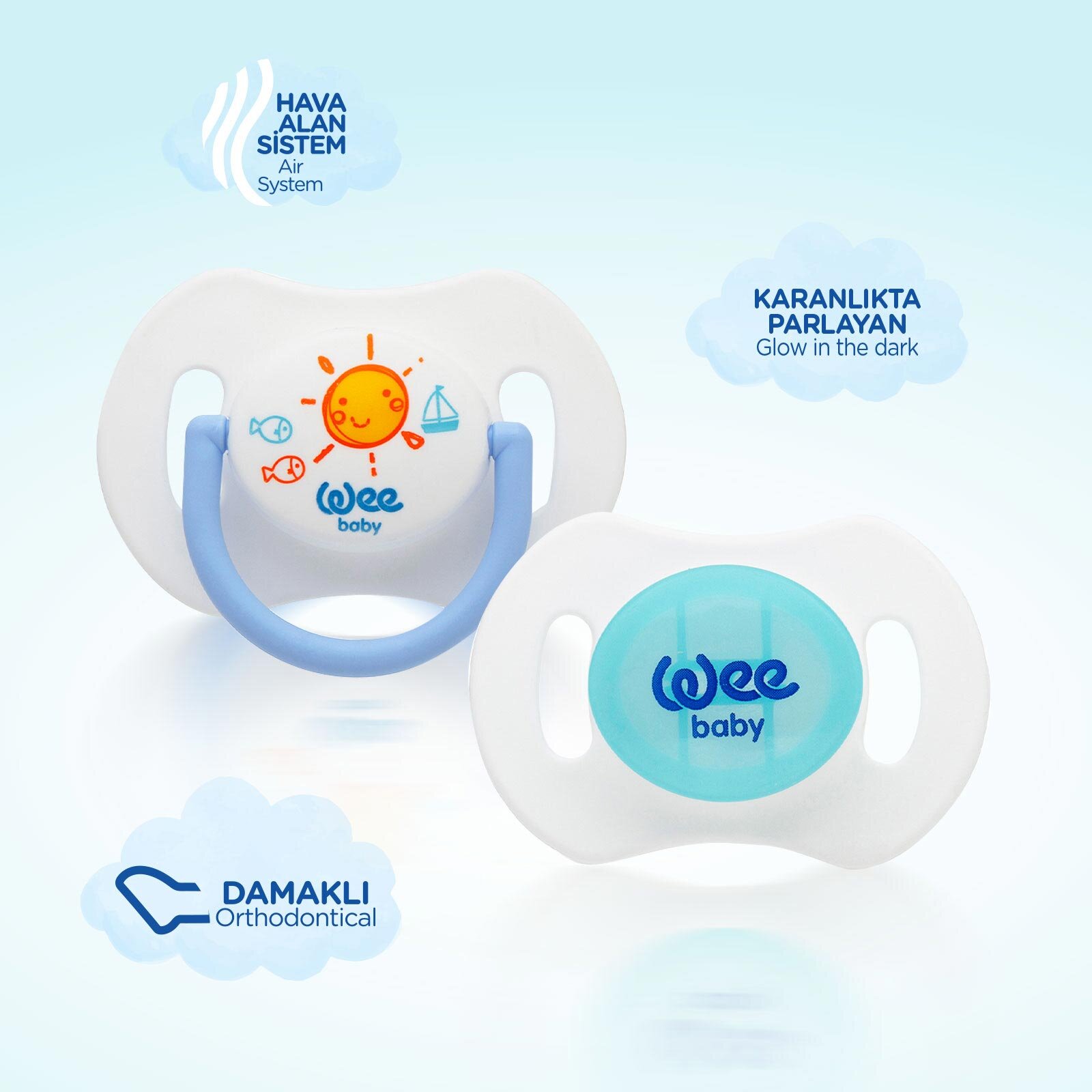 153 Wee Baby Gece Gündüz Emz.No2 Mavi 153 Wee Baby Gece Gündüz Emz.No2 Mavi