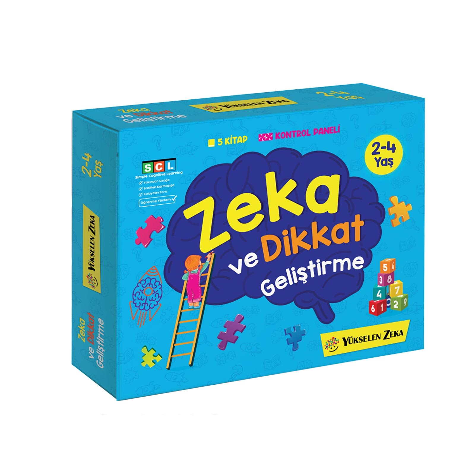 2-4 Yaş Zeka ve Dikkat Geliştirme Seti 2-4 Yaş Zeka ve Dikkat Geliştirme Seti