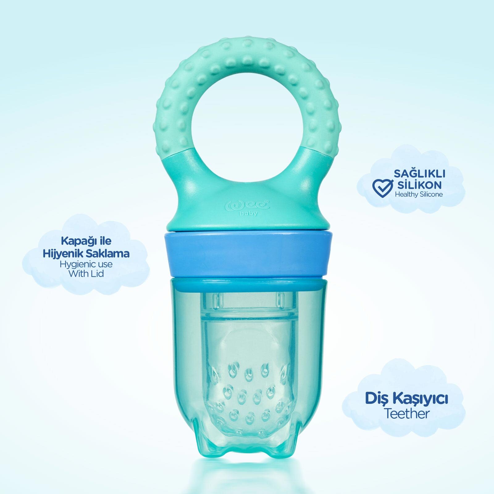 207 Wee Baby Meyve Süzgeci Mavi 207 Wee Baby Meyve Süzgeci Mavi