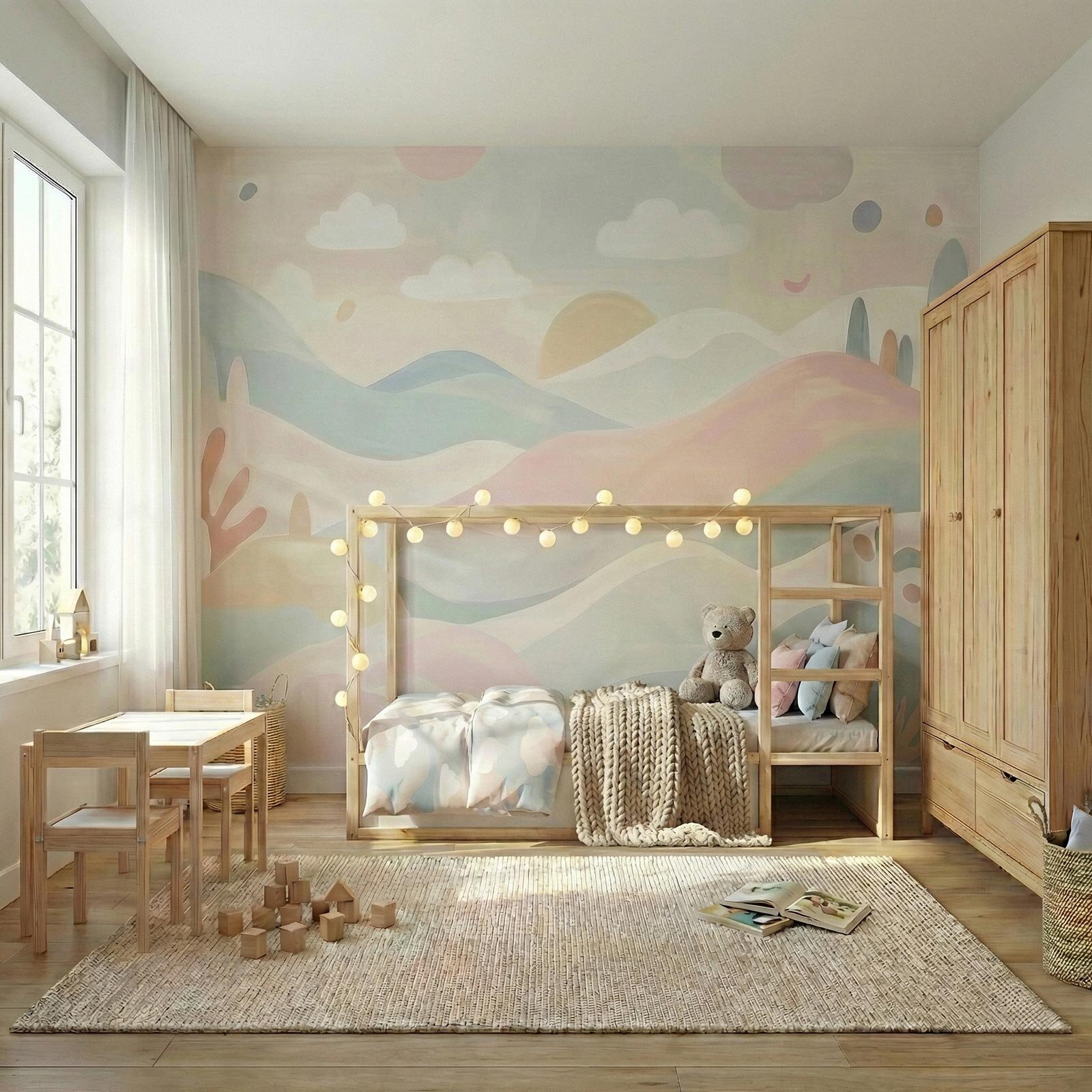 2in1 Montessori Karyola 90x190 cm